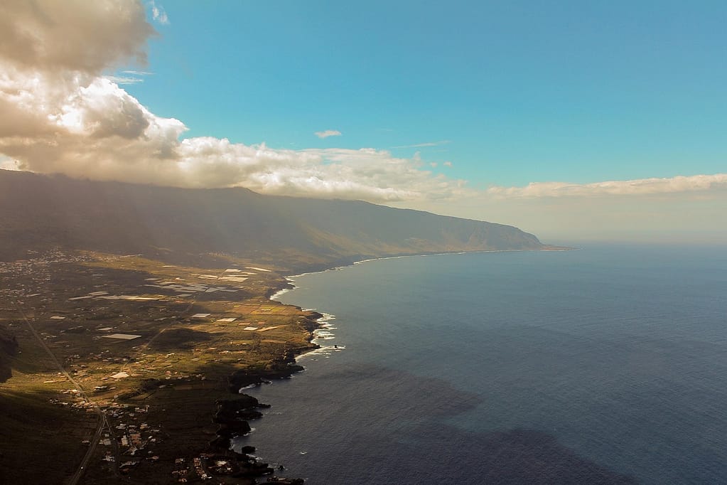 Valle de El Golfo en la isla de El Hierro