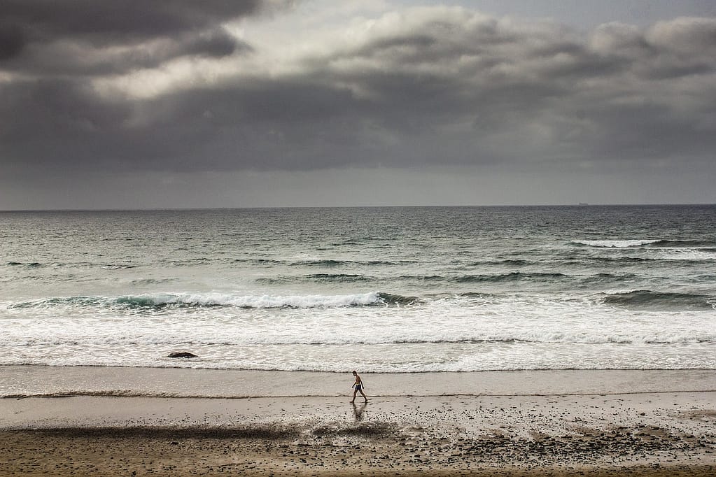 Playa de Las Canteras en Las Palmas de Gran Canaria