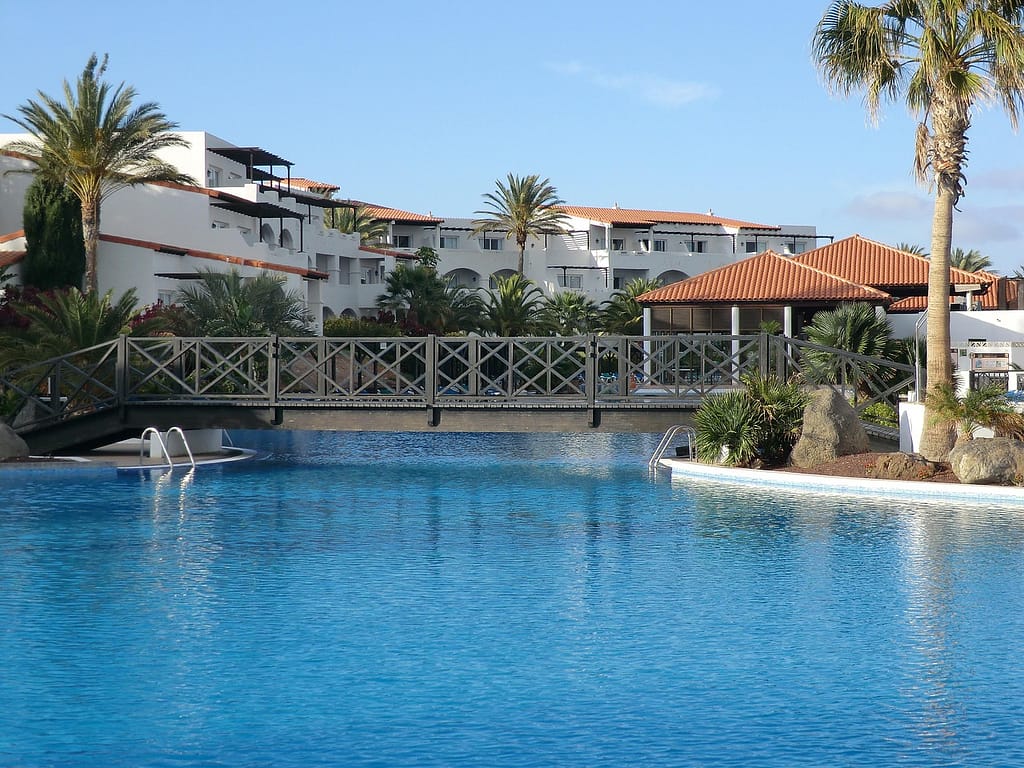 Escena de vacaciones en Fuerteventura
